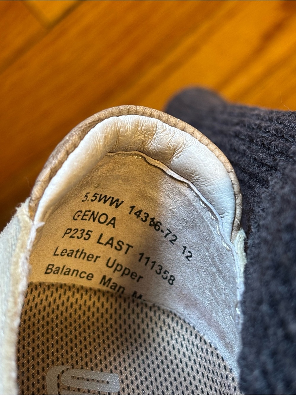 Drew Genoa Mary Jane Comfort Shoes Taupe 5.5 WW - Picture 4 of 5